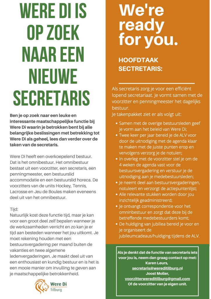 secretaris_vacature