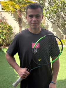 Tennis trainer Alvaro